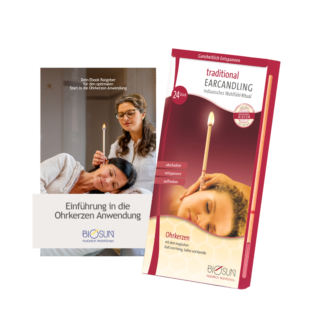12 Paar traditional Ohrkerzen + kostenloses E-Book