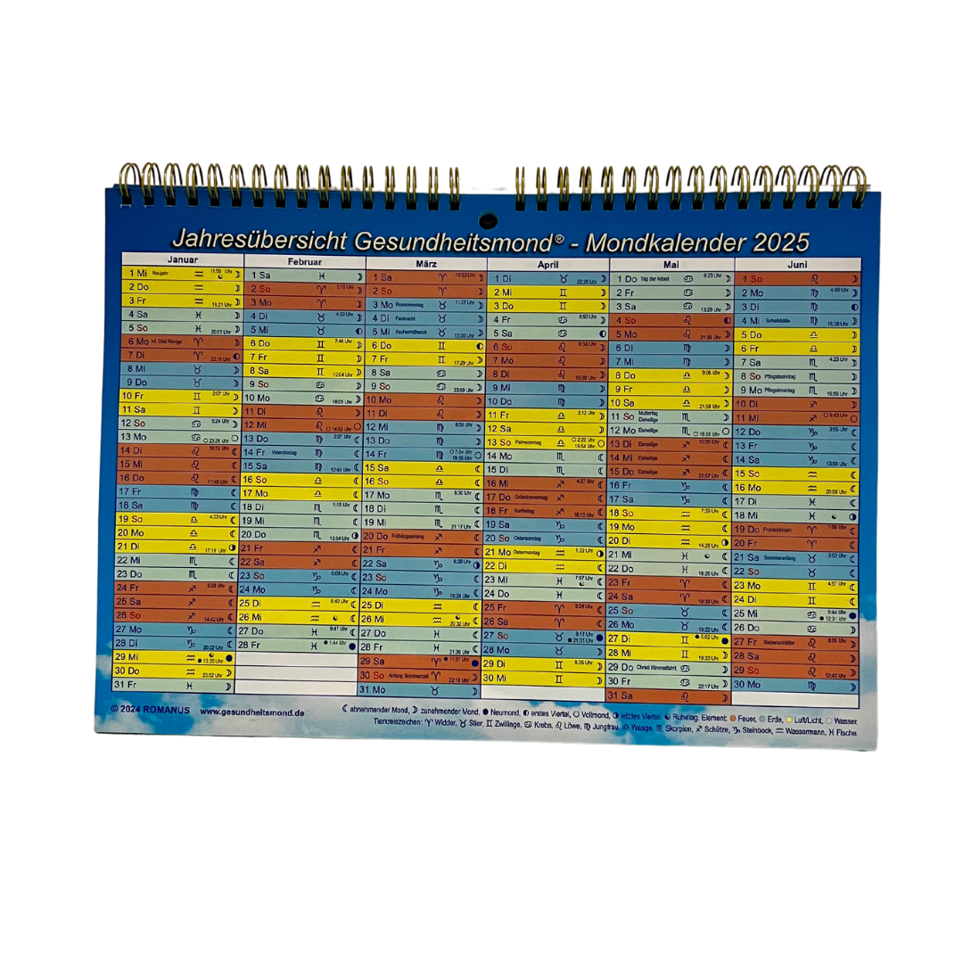 Gesundheitsmond®-Kalender A4 2025