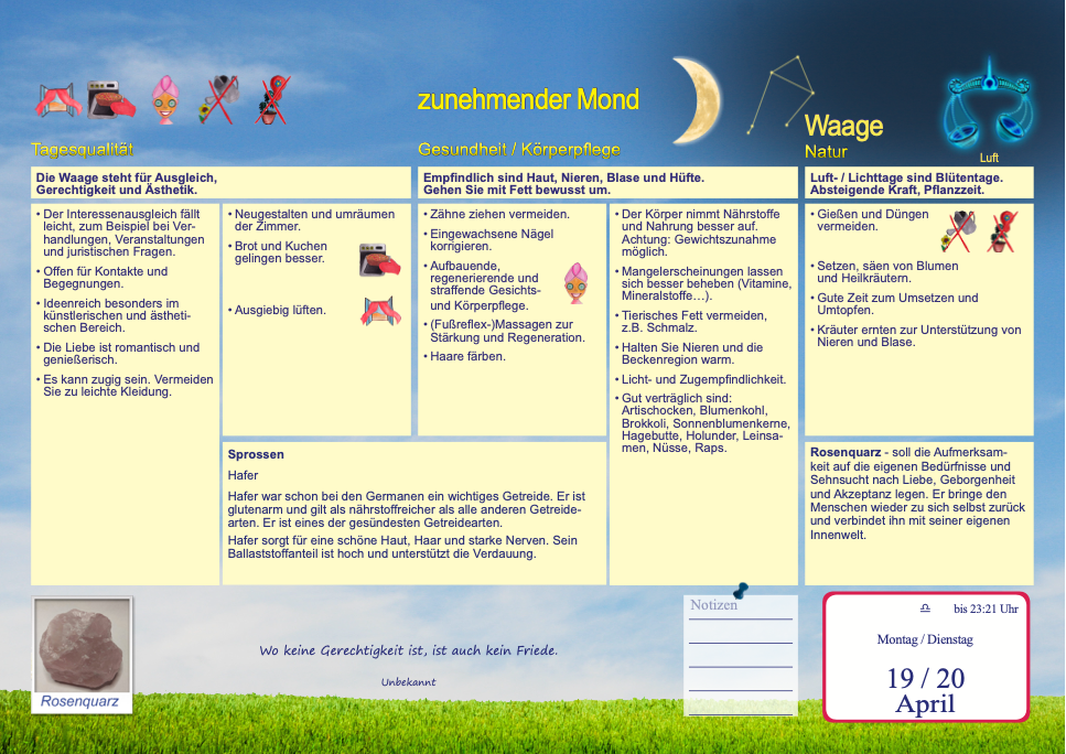 Gesundheitsmond®-Kalender 2027 + 1+1 Paar BIOSUN traditional Ohrkerzen Gratis