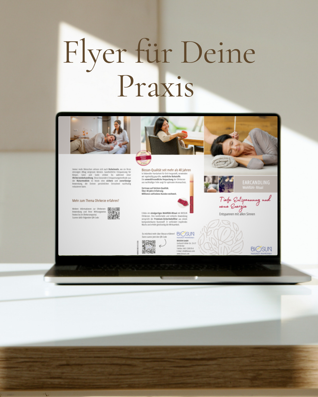 Flyer für professionelle Anwender:innen